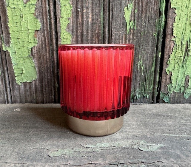 Strawberries & Cream Retro Candle