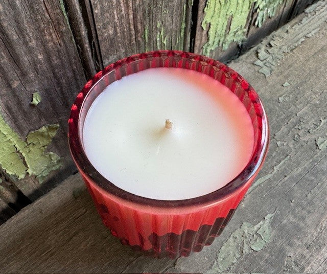 Strawberries & Cream Retro Candle