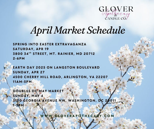 April 2025 Market Schedule