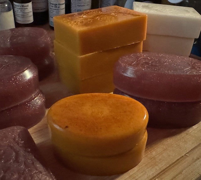 Mini Orange Sandalwood Soap