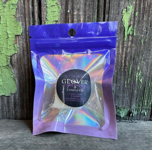 All of our wax melts are made with 100% soy wax and this wax sampler should scent a room for 3-4 hours. 